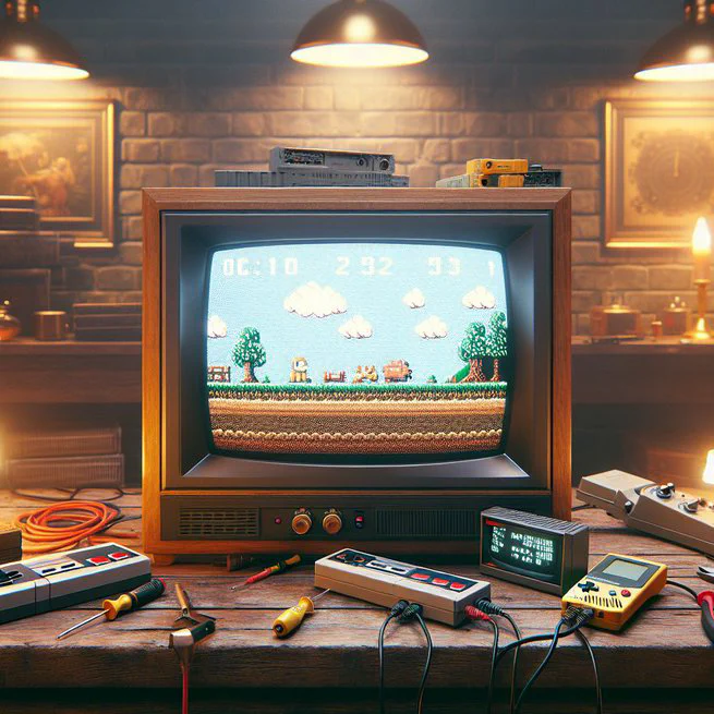 Fix Warped Image on CRT TV